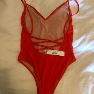 Red one peice